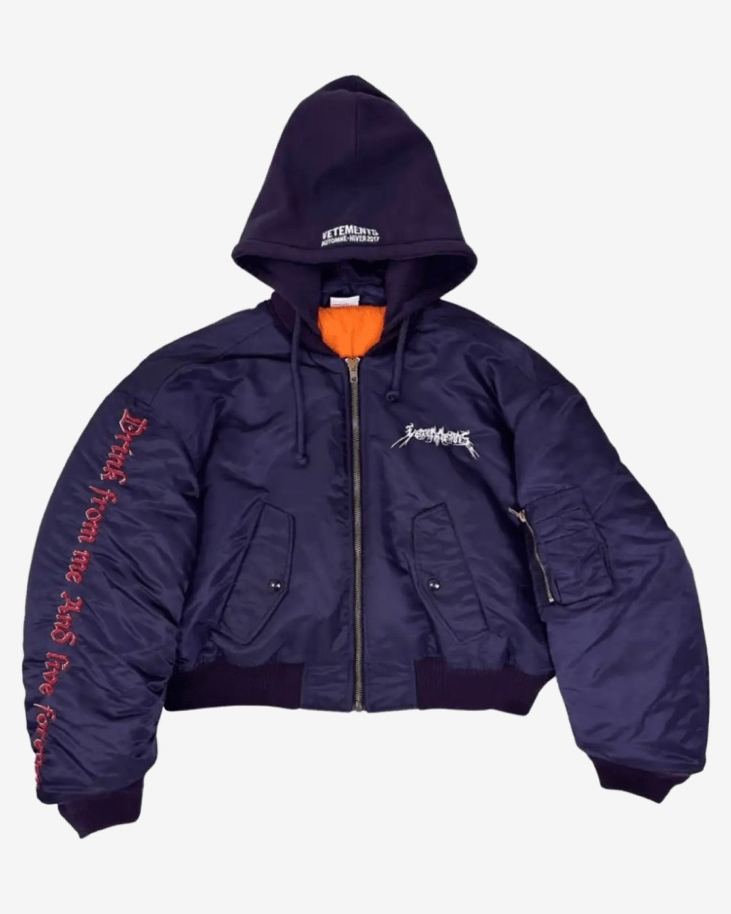 Vetements Total Fucking Darkness bomber AW16