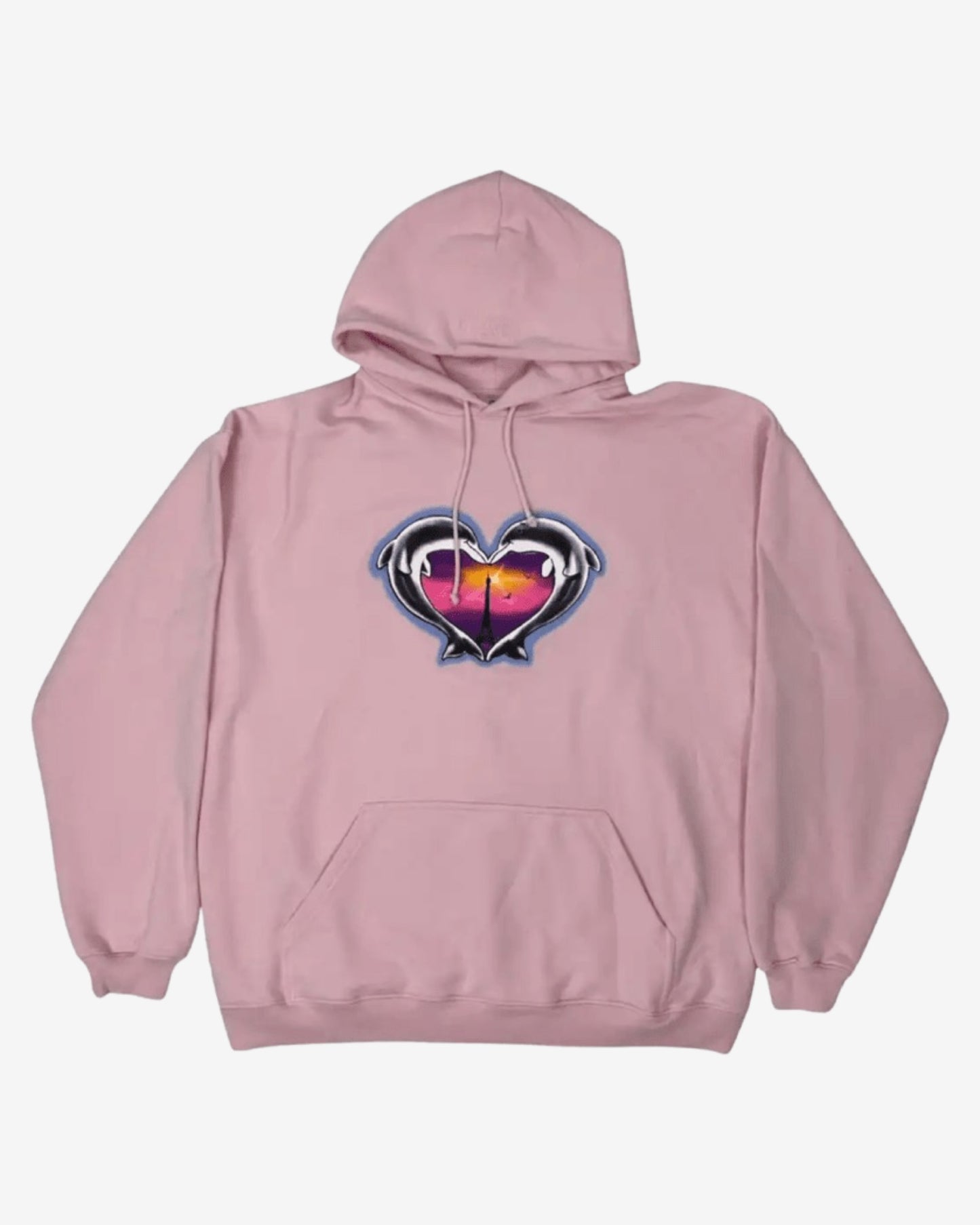 Vetements Dolphin Heart Hoodie