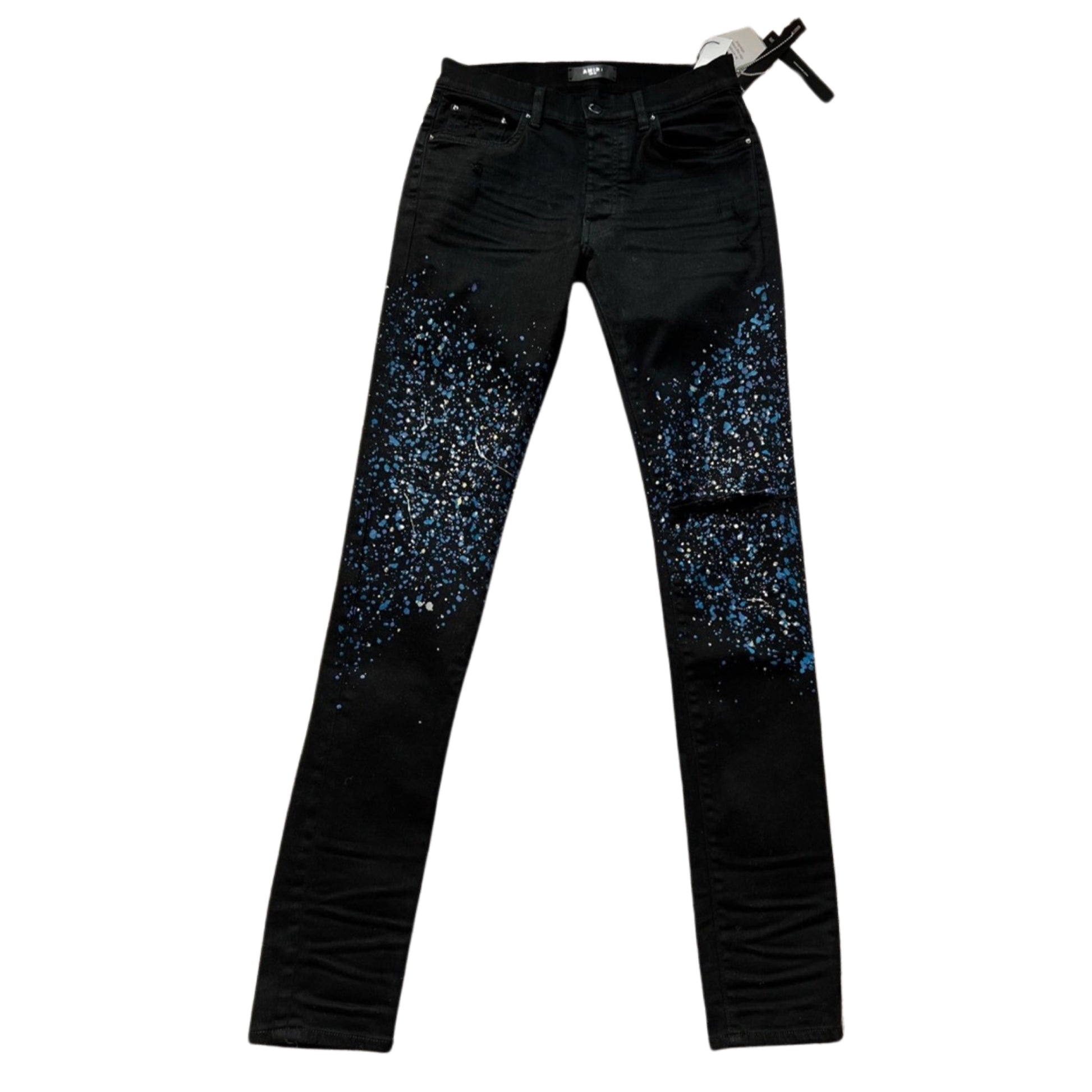 Amiri Swarovski crystals denim