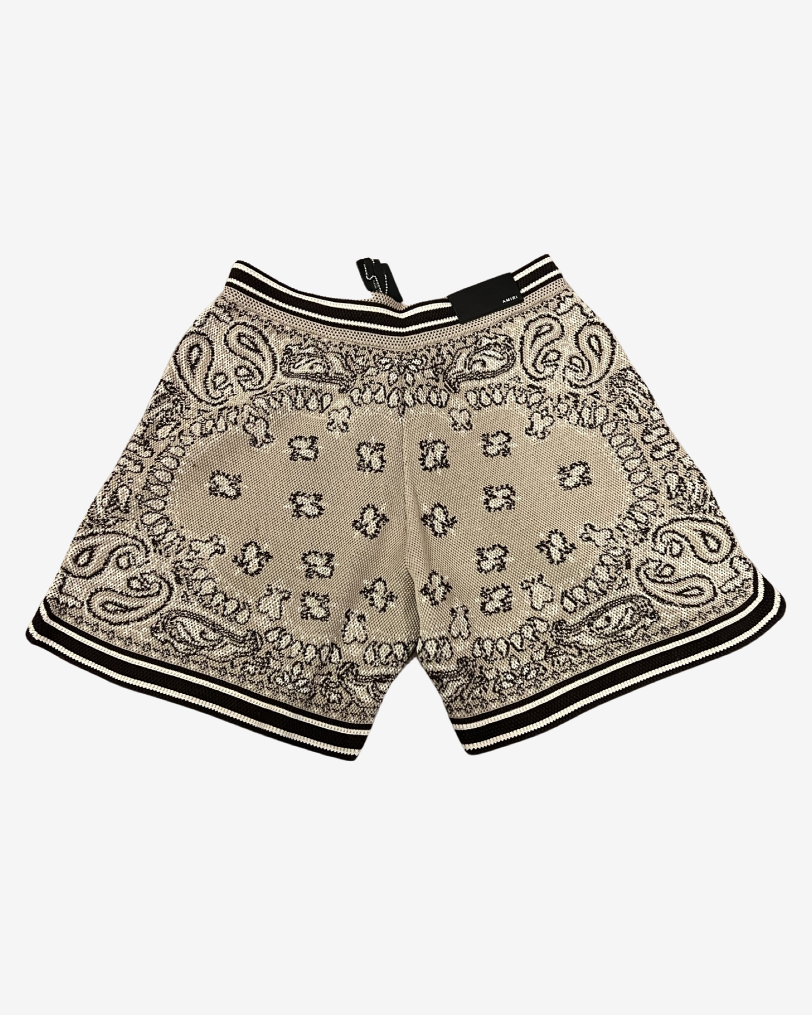 khaki bandana shorts